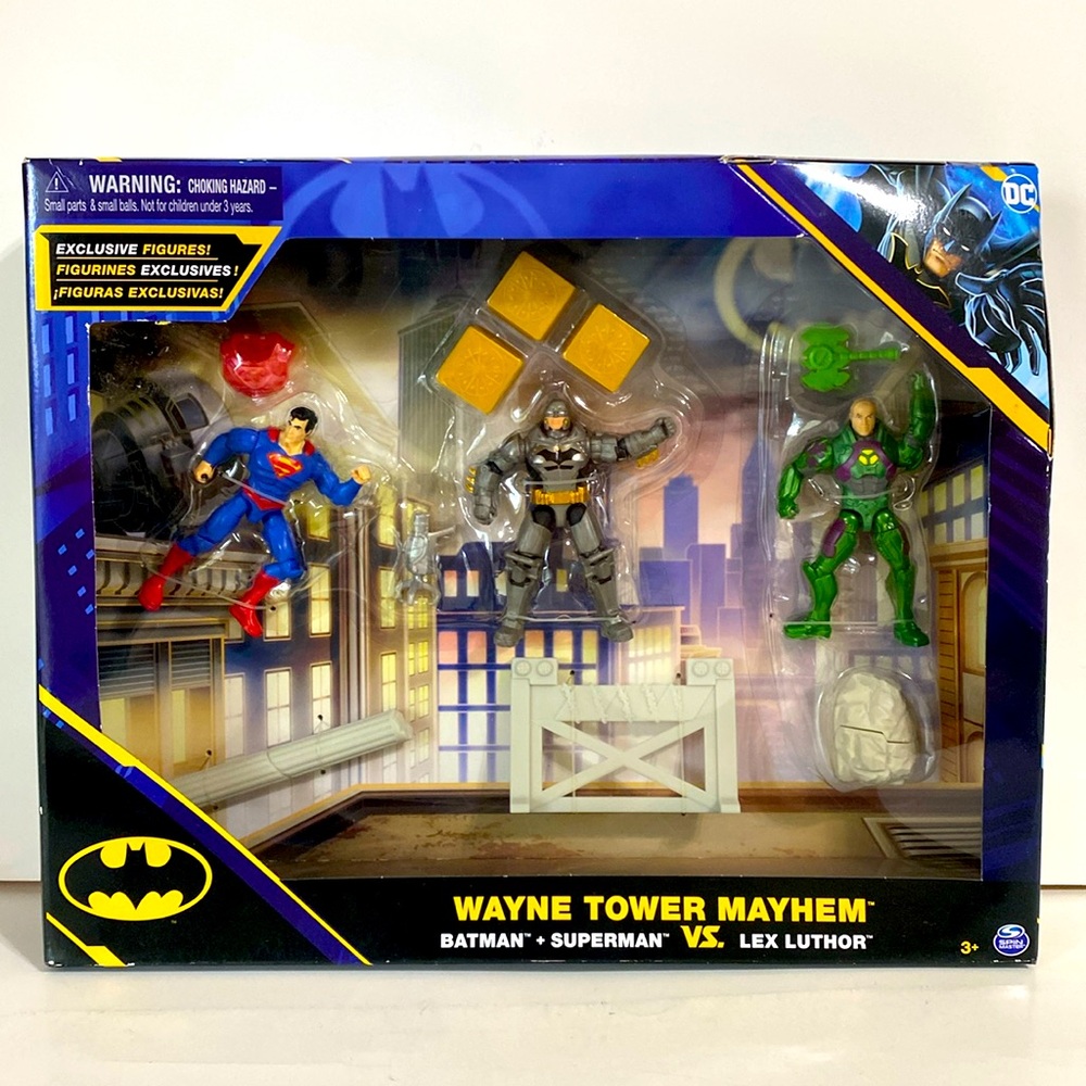 BATMAN + SUPERMAN vs LEX LUTHOR